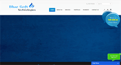 Desktop Screenshot of bluesofttechnologies.com