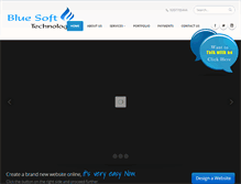 Tablet Screenshot of bluesofttechnologies.com